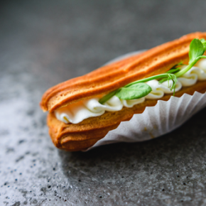 Eclair au saumon